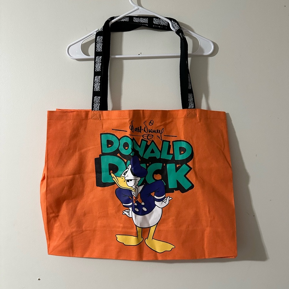 Disney100 || Disney100 Donald Duck Large Canvas Tote